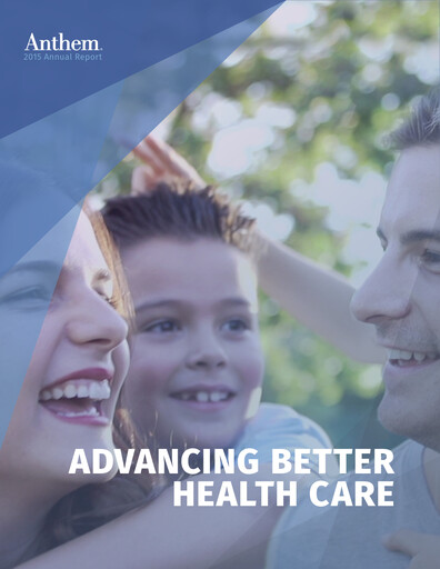 Thumbnail Elevance Health Annual Report 2015