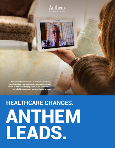 Thumbnail Elevance Health Annual Report 2017