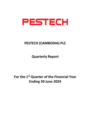 Thumbnail Pestech Cambodia Quarterly Report 2024-q1