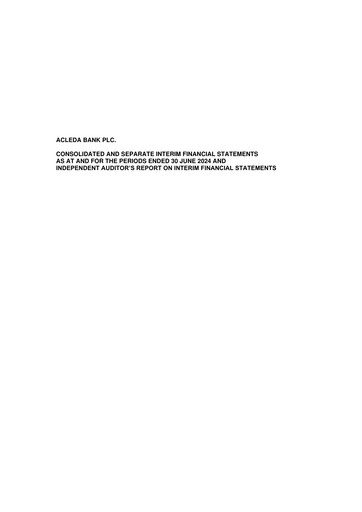 Thumbnail ACLEDA Bank Financial Statement 2024-h1