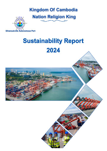 Thumbnail Sihanoukville Autonomous Port Sustainability Report 2024
