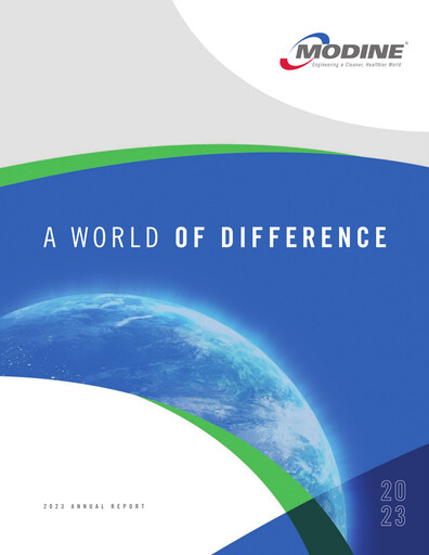 Thumbnail Modine Manufacturing
 Annual Report 2022-2023