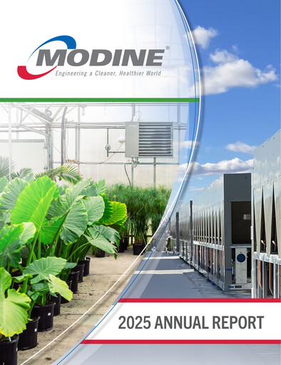 Thumbnail Modine Manufacturing
 Annual Report 2024-2025