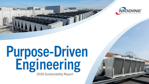 Thumbnail Modine Manufacturing
 Sustainability Report 2025-2026