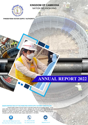 Thumbnail Phnom Penh Water Supply Authority Annual Report 2022