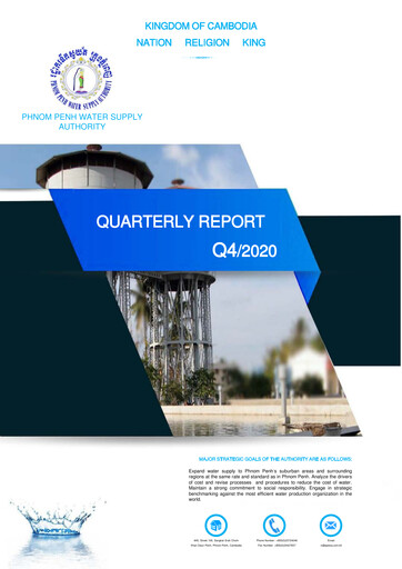 Thumbnail Phnom Penh Water Supply Authority Quarterly Report 2020-q4