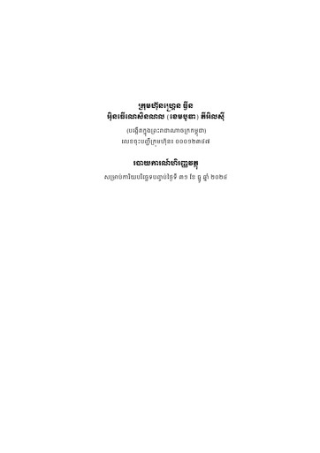 Thumbnail Grand Twins International Cambodia Financial Report 2024