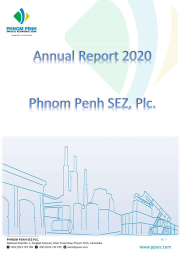 Thumbnail Phnom Penh SEZ Annual Report 2020