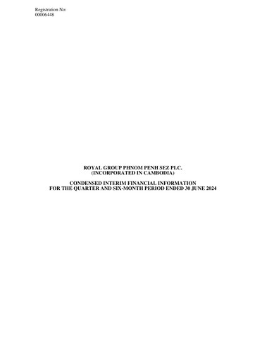 Thumbnail Phnom Penh SEZ Financial Statement 2024-h1