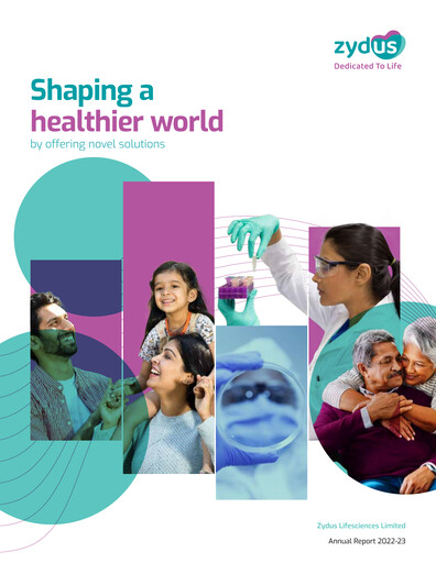Vorschaubild Zydus Lifesciences Jahresbericht 2022-2023