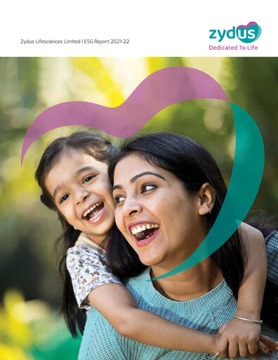 Miniature Zydus Lifesciences Rapport ESG 2021-2022