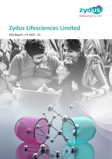 Miniature Zydus Lifesciences Rapport ESG 2022-2023
