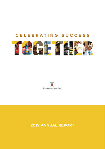 Thumbnail Emperador Brandy Annual Report 2019