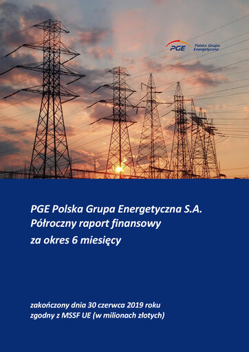Thumbnail PGE Polska Financial Statement 2019-h1