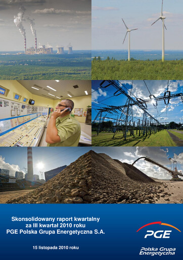 Thumbnail PGE Polska Quarterly Report 2010-q3