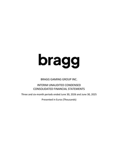 Vorschaubild Bragg Gaming Group Quartalsbericht 2026-q2