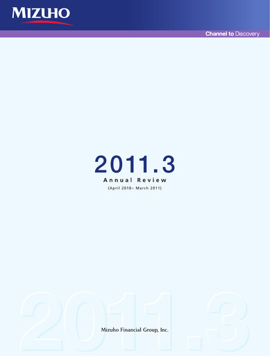 Thumbnail Mizuho Financial Group
 Annual Report 2011