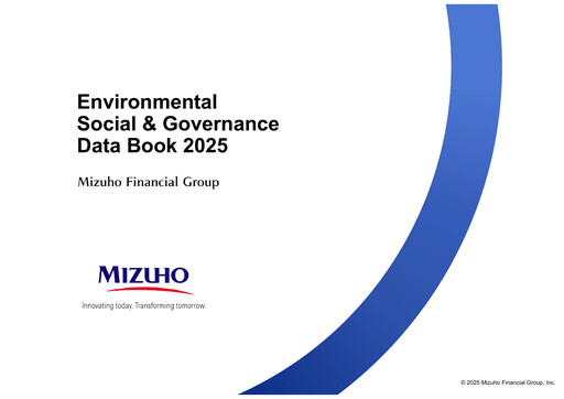 Thumbnail Mizuho Financial Group
 ESG Report 2025