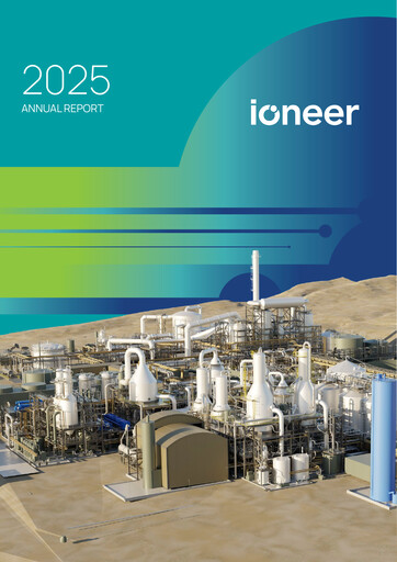 Thumbnail ioneer Annual Report 2025