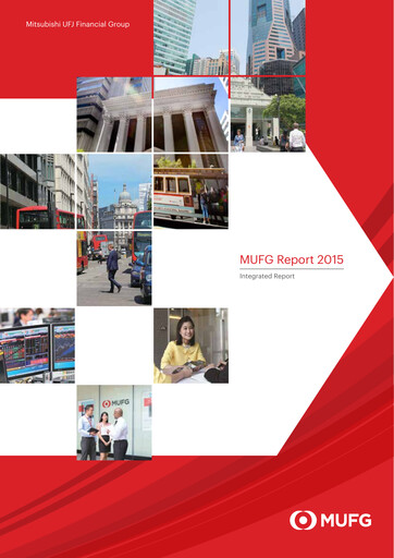 Thumbnail Mitsubishi UFJ Financial Annual Report 2015