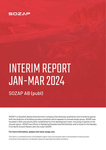 Thumbnail Sozap Quarterly Report 2024-q1