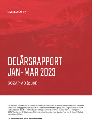 Thumbnail Sozap Quarterly Report 2023-q1