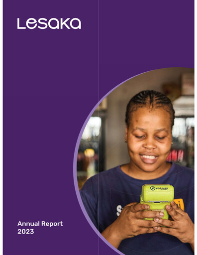 Thumbnail Lesaka Technologies Annual Report 2023