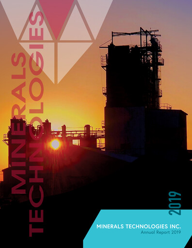 Vorschaubild Minerals Technologies Jahresbericht 2019