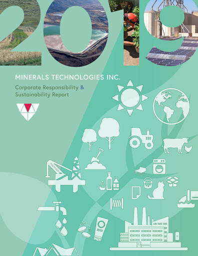 Vorschaubild Minerals Technologies Nachhaltigkeitsbericht 2019