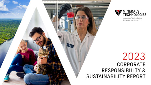 Vorschaubild Minerals Technologies Nachhaltigkeitsbericht 2023