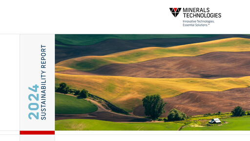 Vorschaubild Minerals Technologies Nachhaltigkeitsbericht 2024
