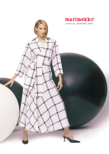 Thumbnail Marimekko Annual Report 2001