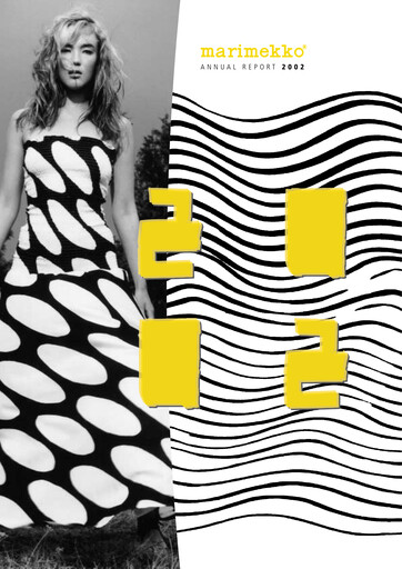 Thumbnail Marimekko Annual Report 2002