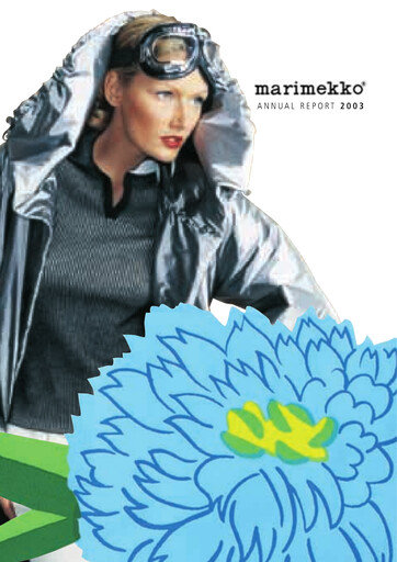 Thumbnail Marimekko Annual Report 2003