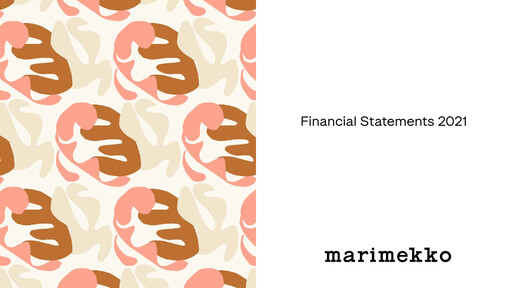 Thumbnail Marimekko Financial Statement 2021
