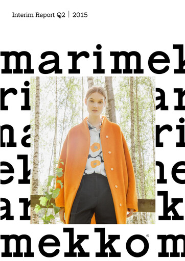 Thumbnail Marimekko Half-year Report 2015-h1