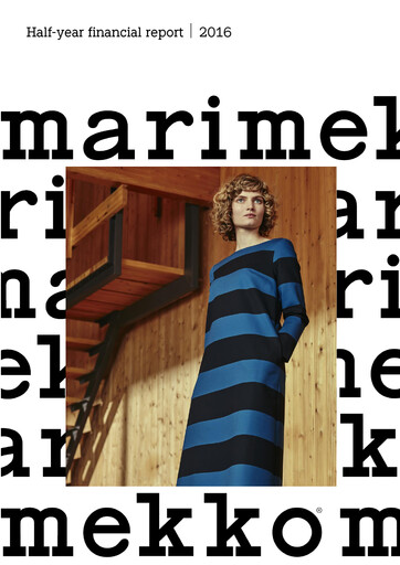 Thumbnail Marimekko Half-year Report 2016-h1