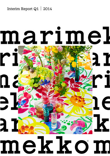 Thumbnail Marimekko Quarterly Report 2014-q1