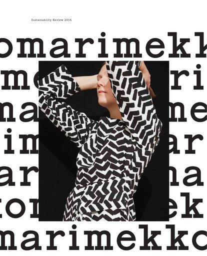 Thumbnail Marimekko Sustainability Report 2016