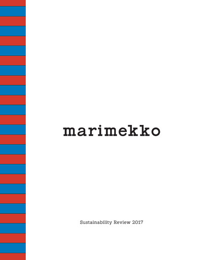 Vorschaubild Marimekko Nachhaltigkeitsbericht 2017