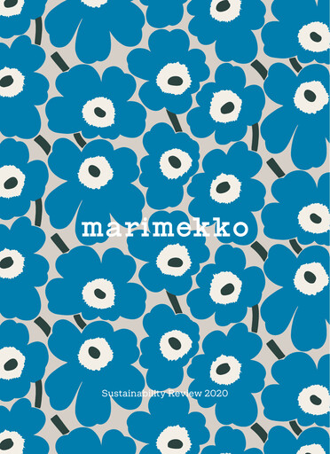 Thumbnail Marimekko Sustainability Report 2020
