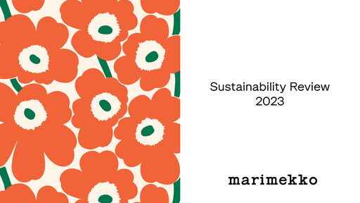 Thumbnail Marimekko Sustainability Report 2023
