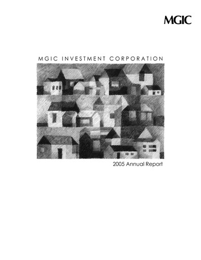 Thumbnail MGIC Investment
 Annual Report 2005
