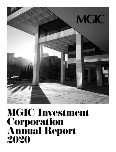 Thumbnail MGIC Investment
 Annual Report 2020