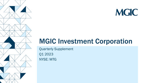 Thumbnail MGIC Investment
 Quarterly Report 2023-q1