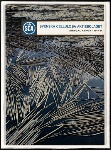 Thumbnail Svenska Cellulosa Aktiebolaget (SCA) Annual Report 1963-1964