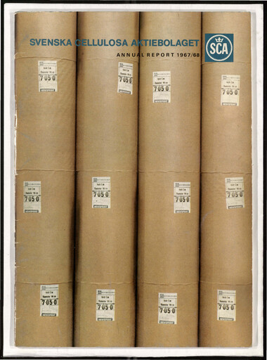 Thumbnail Svenska Cellulosa Aktiebolaget (SCA) Annual Report 1967-1968