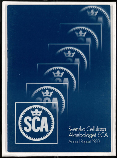 Thumbnail Svenska Cellulosa Aktiebolaget (SCA) Annual Report 1980