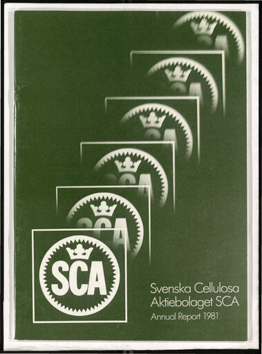 Thumbnail Svenska Cellulosa Aktiebolaget (SCA) Annual Report 1981