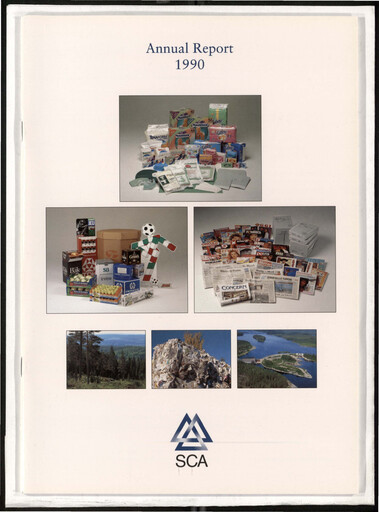 Thumbnail Svenska Cellulosa Aktiebolaget (SCA) Annual Report 1990